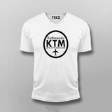 KTM, Kathmandu Tribhuvan International Airport T-shirt For Men