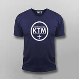 KTM, Kathmandu Tribhuvan International Airport T-shirt For Men