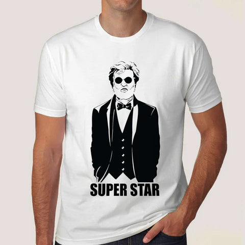 Buy This Super Star Rajini Kanth Offer T-Shirt For Men (November) For Prepaid Only