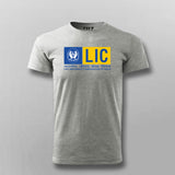 LIC OF INDIA T-shirt For Men