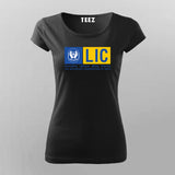 LIC OF INDIA T-Shirt For Women