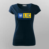 LIC OF INDIA T-Shirt For Women