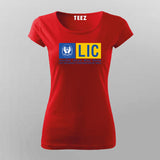 LIC OF INDIA T-Shirt For Women