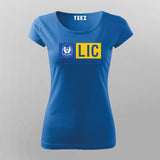 LIC OF INDIA T-Shirt For Women