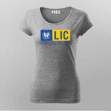 LIC OF INDIA T-Shirt For Women