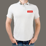 Lenovo Branded Teez Men's Polo Cotton Shirt