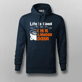 Life Is Good Chai Samosa Hoodie - Indian Vibes by Teez