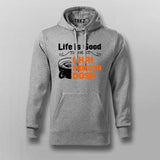 Life Is Good Chai Samosa Hoodie - Indian Vibes by Teez