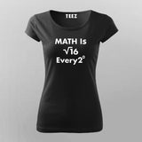 Math Is For Everyone - Women's Inclusive Tee