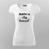 Math Is For Everyone - Women's Inclusive Tee