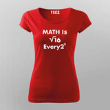 Math Is For Everyone - Women's Inclusive Tee