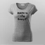 Math Is For Everyone - Women's Inclusive Tee