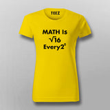 Math Is For Everyone - Women's Inclusive Tee