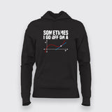 Math Teacher Tangent - Women's Fun Teaching Hoodie