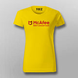 Mcafee  T-Shirt For Women