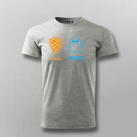 Meltdown & Specter CPU Intel Men's T-Shirt - Tech Alert