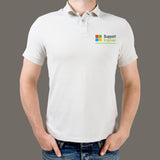 Microsoft Support Engineer Polo T-Shirt For Men