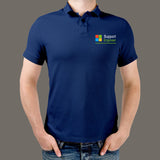 Microsoft Support Engineer Polo T-Shirt For Men