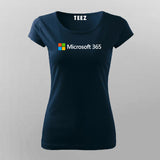 Microsoft 365 T-shirt For Women Online India