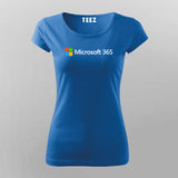 Microsoft 365 T-shirt For Women Online India