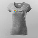 Microsoft 365 T-shirt For Women Online India