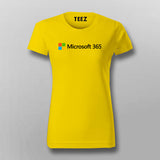 Microsoft 365 T-shirt For Women Online India