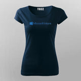 Microsoft Device Intune T-Shirt For Women