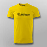 Mood Indigo Men's Round Neck Tee - Cool and Trendy Design