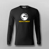 Mortal Kombat Logo Gaming T-shirt for Men.