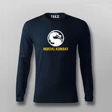 Mortal Kombat Logo Gaming T-shirt for Men.