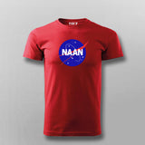 NAANRedHalfSleeveTShirtForMen