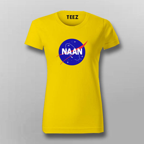 NAANyellowtshirtforwomen