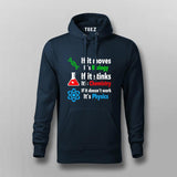 Biology Chemistry Physics Hoodie For Men - Science Lover