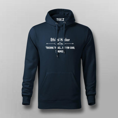 Ethical Hacker Hoodie For Men – Cybersecurity & Tech Enthusiast Tee