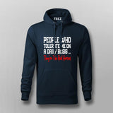 Real Heroes Funny Hoodie For Men – "Tolerance at Its Best"