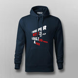 Witty Hoodie For Men – "I Whisper WTF 20 Times a Day"