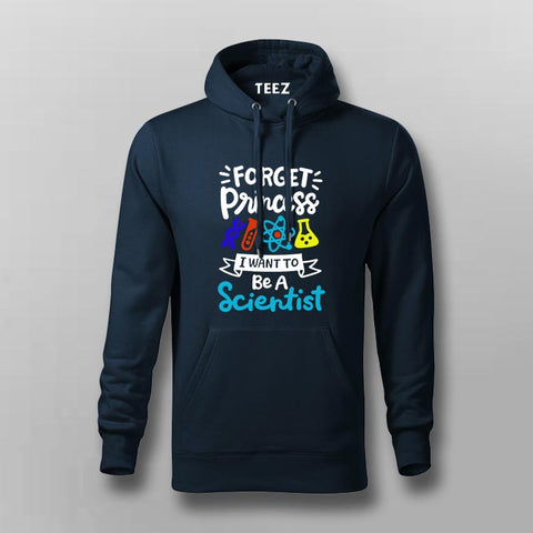 I Love Science - Fun STEM Enthusiast Hoodie For Men