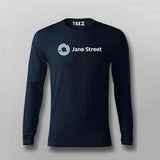 Jane Street Logo T-Shirt For Men – Minimalist Design