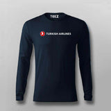 Turkish Airlines Logo T-Shirt For Men