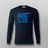 Do Your Best and Forget the Rest T-Shirt For Men– Motivational Gym Tee