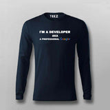 I'm a Developer T-Shirt for Men - Coder & Programmer Tee