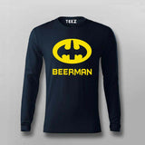 Beerman T-Shirt for Men – Funny Beer Lover Tee Online India