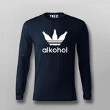 Alkohol T-Shirt for Men – Fun Beer Lover Tee Online India