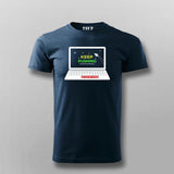 Keep Pushing T-Shirt For Men | Motivational Coding & Developer Tee