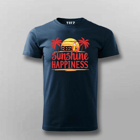 Beer Sunshine T-Shirt for Men – Chill Vibes Tee Online India