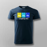 Laughing Gas Funny Chemistry & Science T-Shirt  For Men