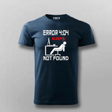 Sleep Not Found T-Shirt For Men – Perfect for Coders