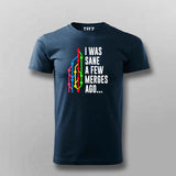 I Was Sane a Few Merges Ago T-Shirt For Men – Funny Developer