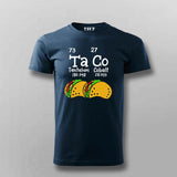 Ta Co Chemistry Pun T-Shirt For Men - Funny Science & Food