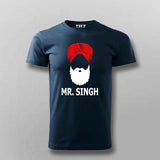 Mr. Singh T-Shirt For Men- Celebrate Punjabi Pride